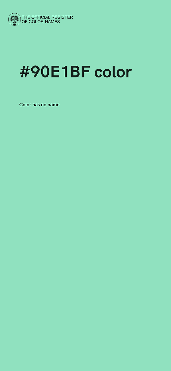 #90E1BF color image