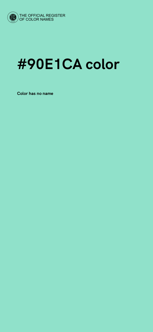 #90E1CA color image