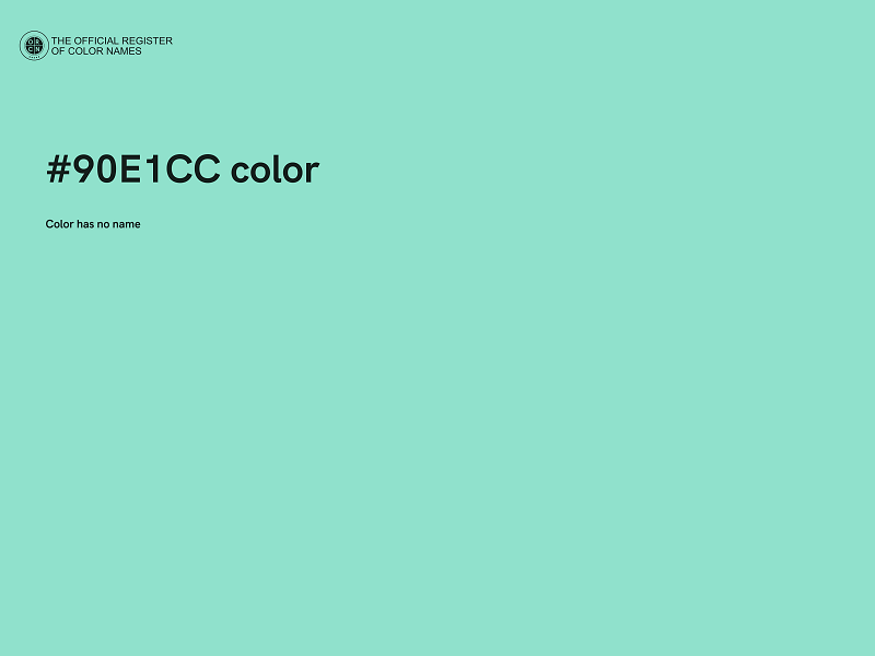 #90E1CC color image