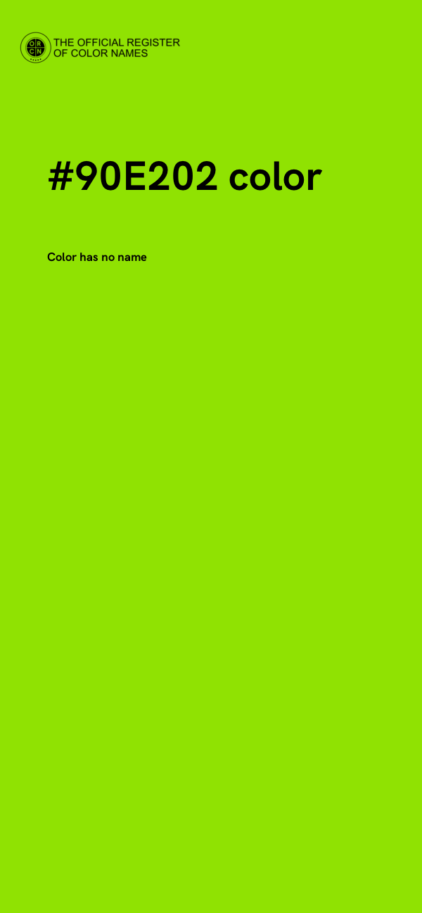 #90E202 color image