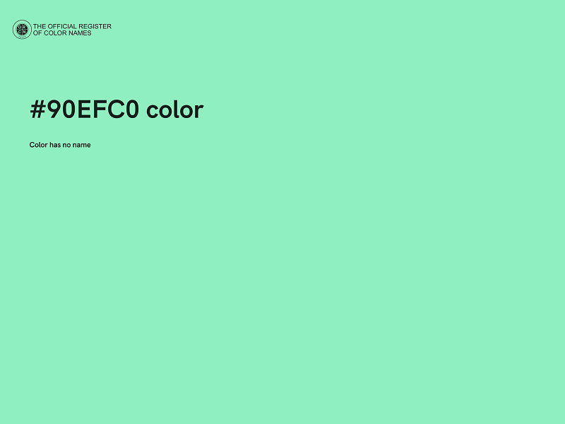 #90EFC0 color image