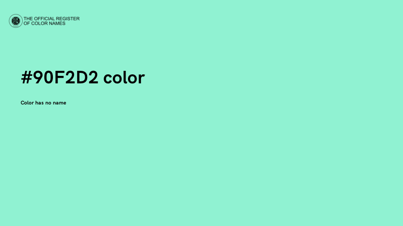 #90F2D2 color image