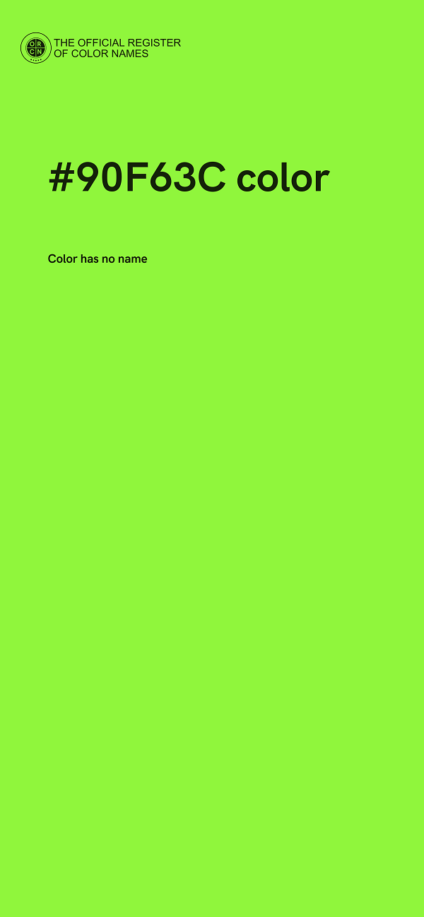 #90F63C color image