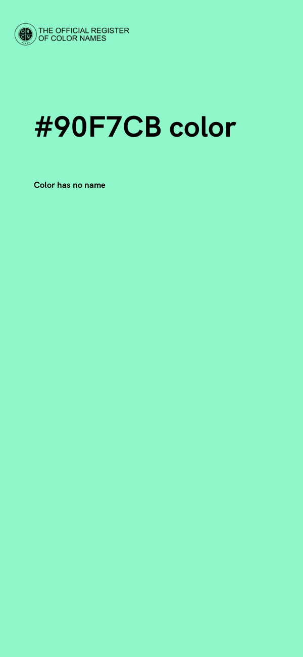 #90F7CB color image