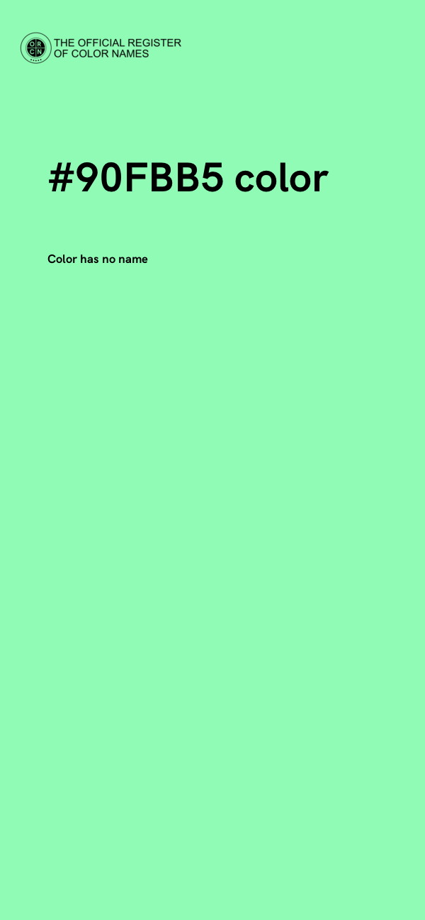 #90FBB5 color image