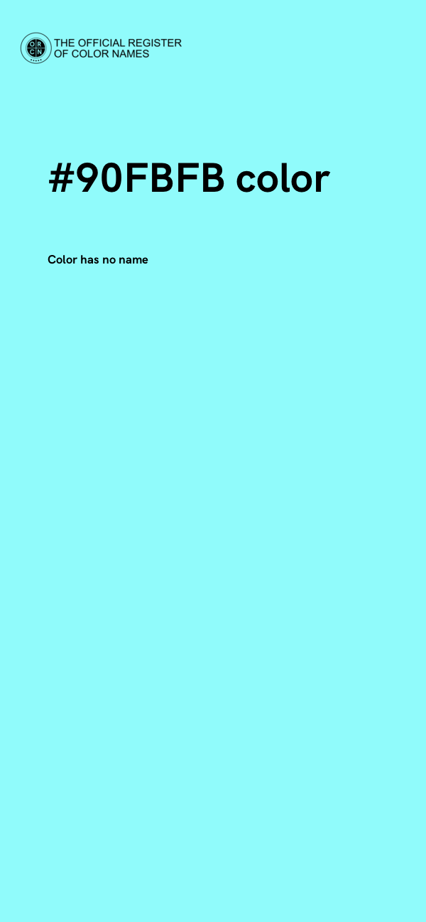 #90FBFB color image