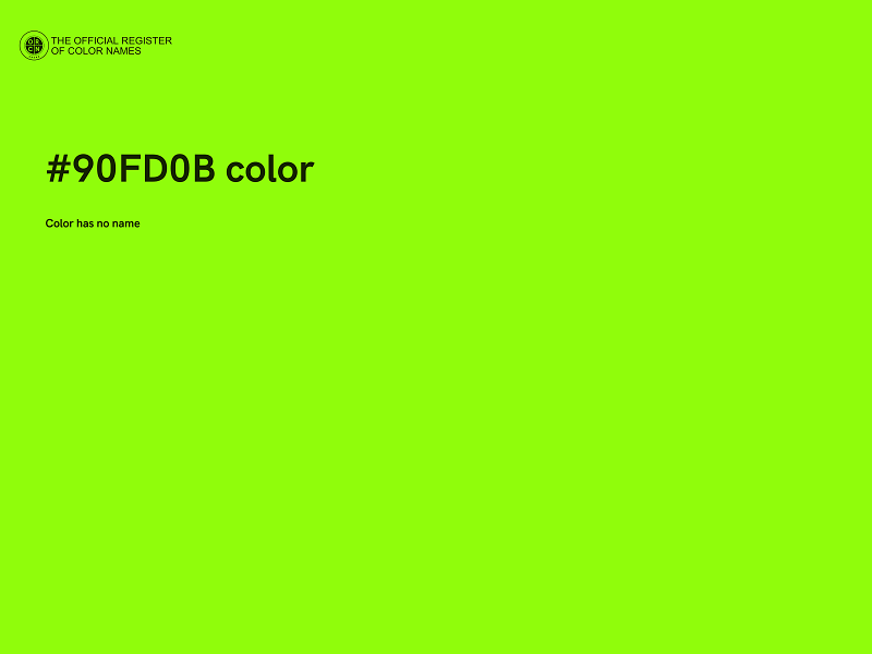 #90FD0B color image