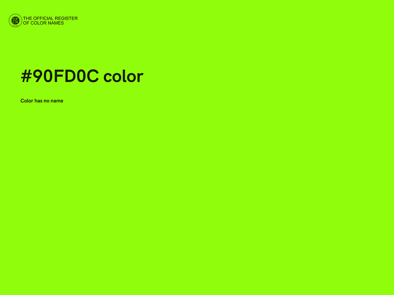 #90FD0C color image