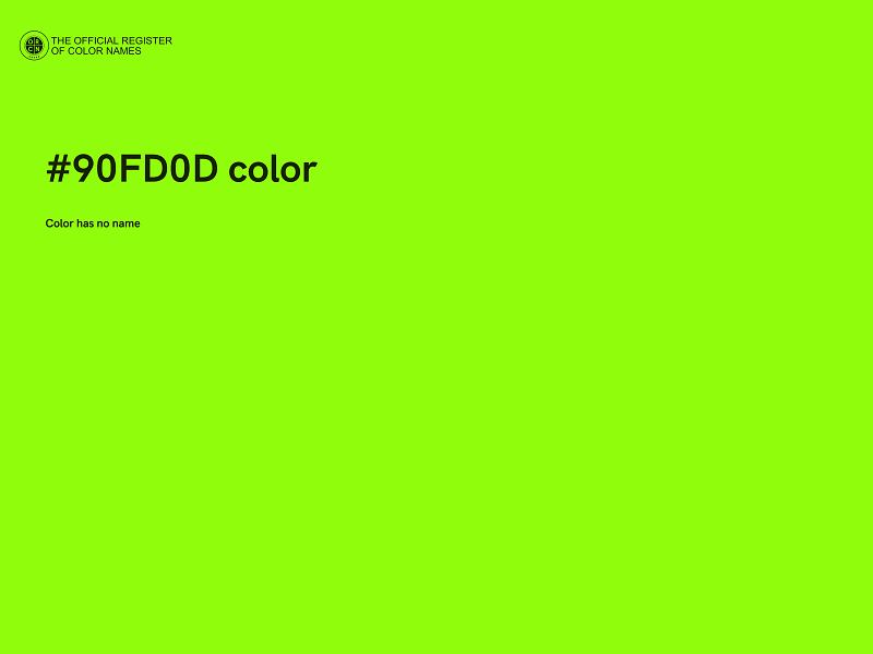 #90FD0D color image