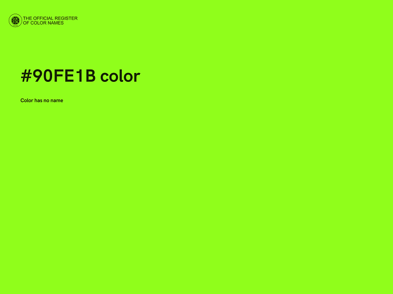 #90FE1B color image