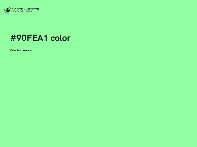 #90FEA1 color image