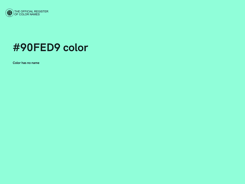 #90FED9 color image