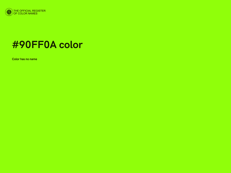 #90FF0A color image