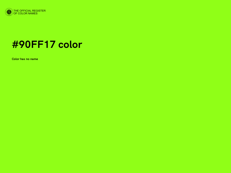 #90FF17 color image