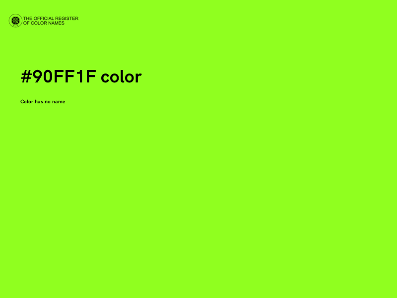 #90FF1F color image