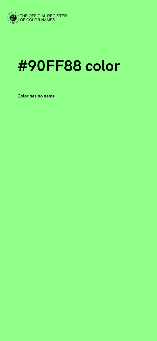#90FF88 color image
