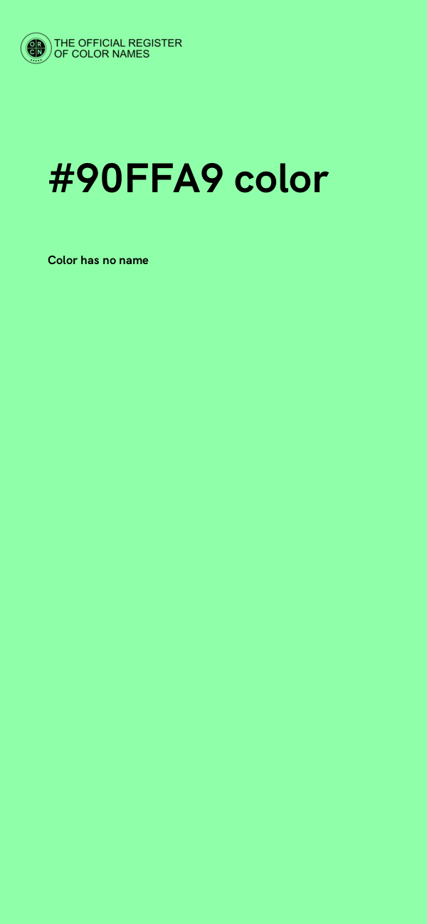 #90FFA9 color image