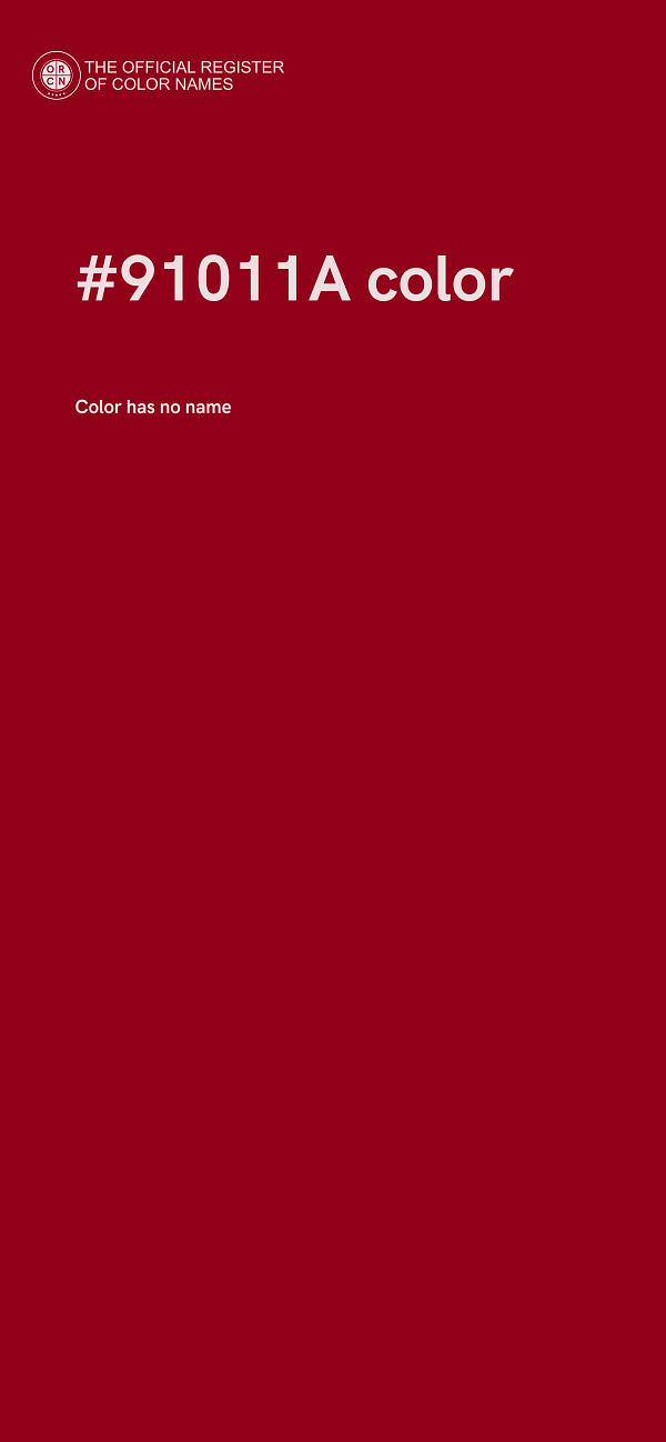 #91011A color image