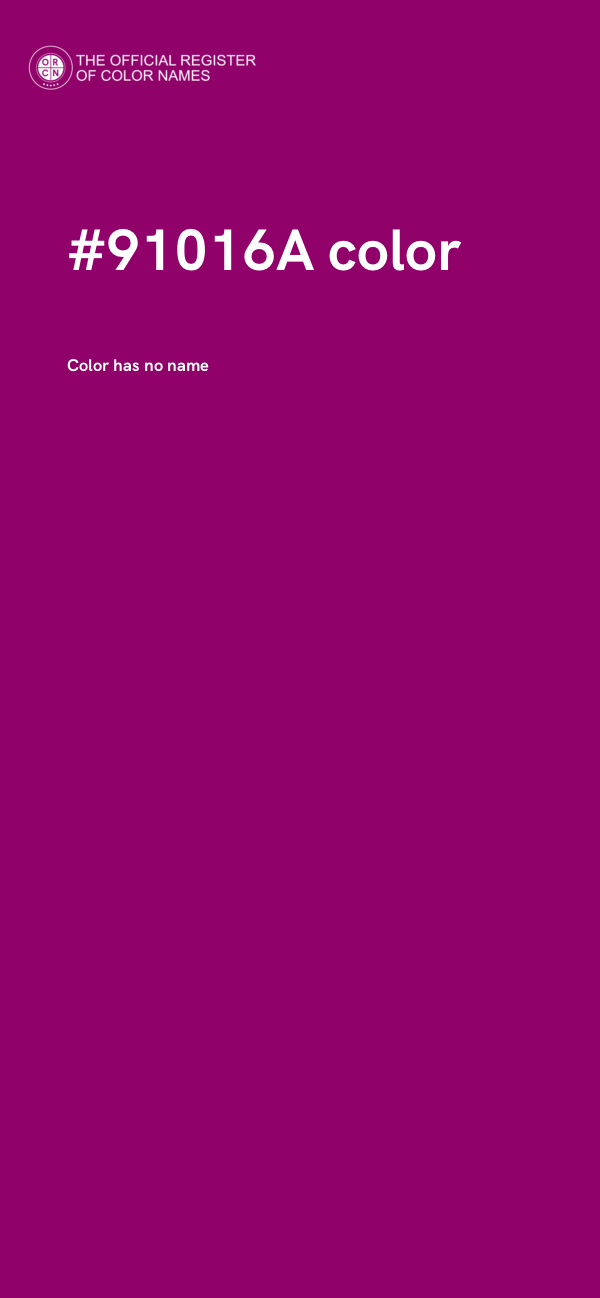#91016A color image