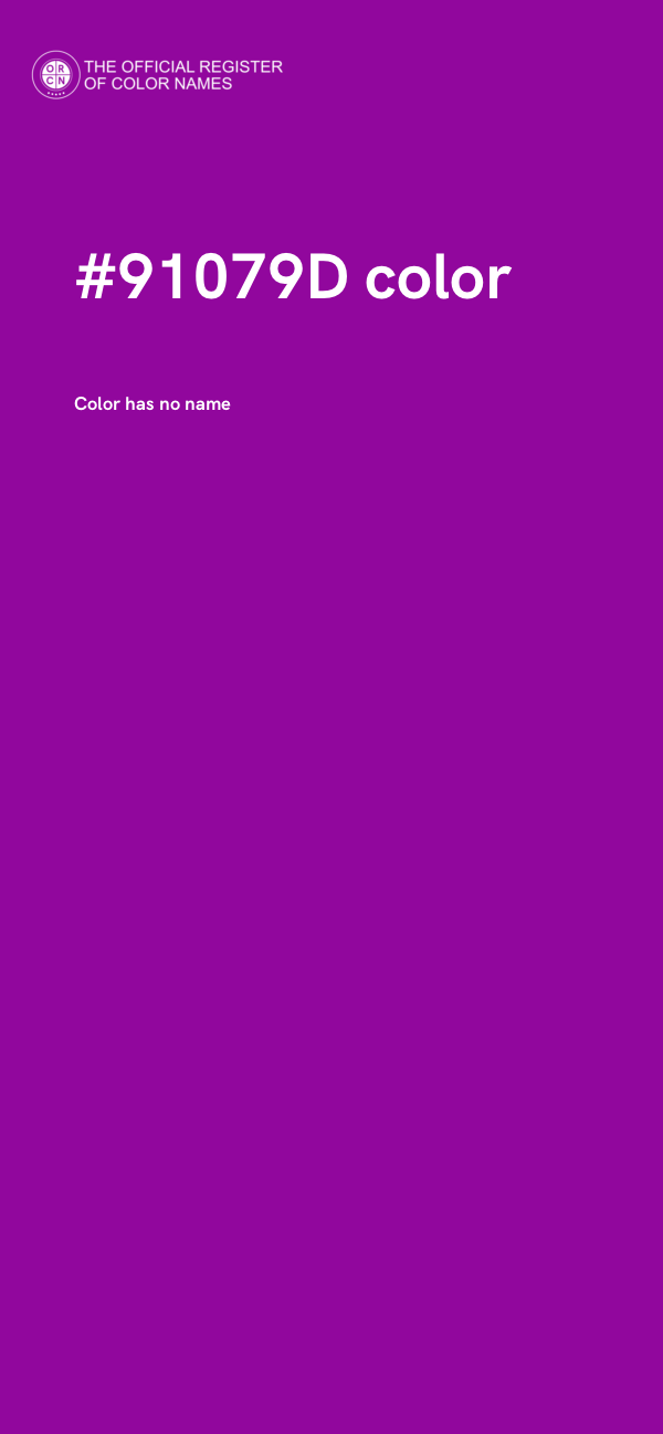 #91079D color image