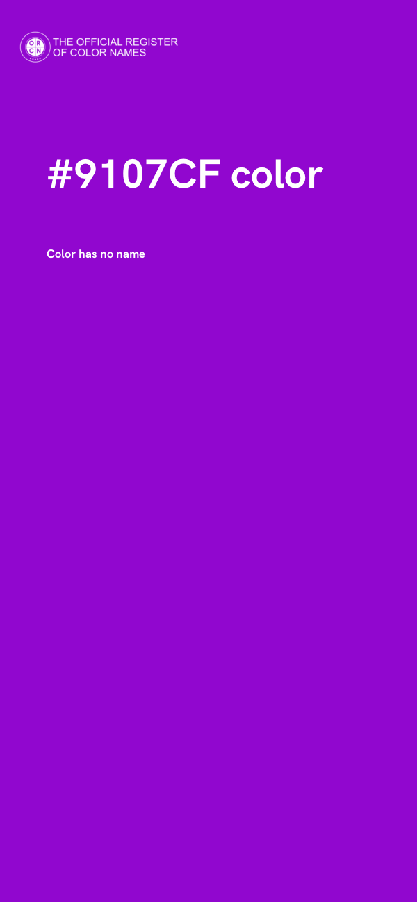 #9107CF color image