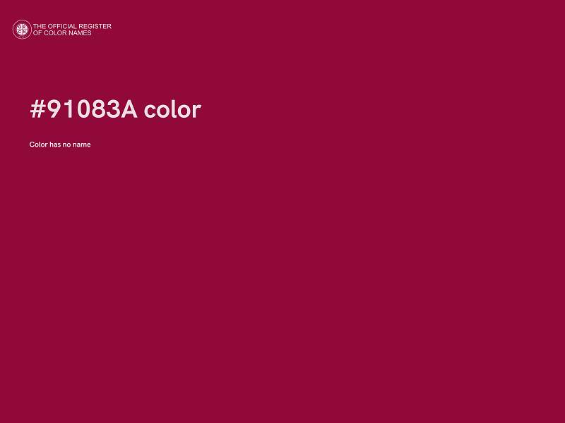 #91083A color image