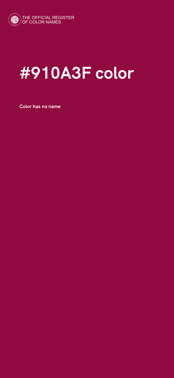 #910A3F color image