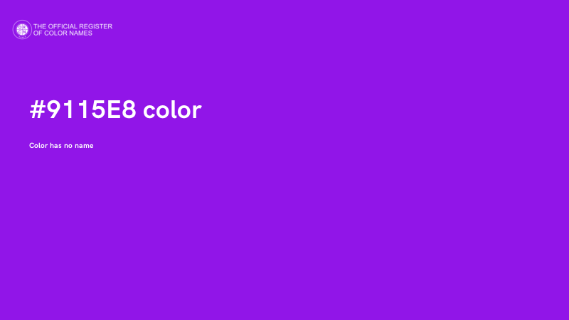 #9115E8 color image