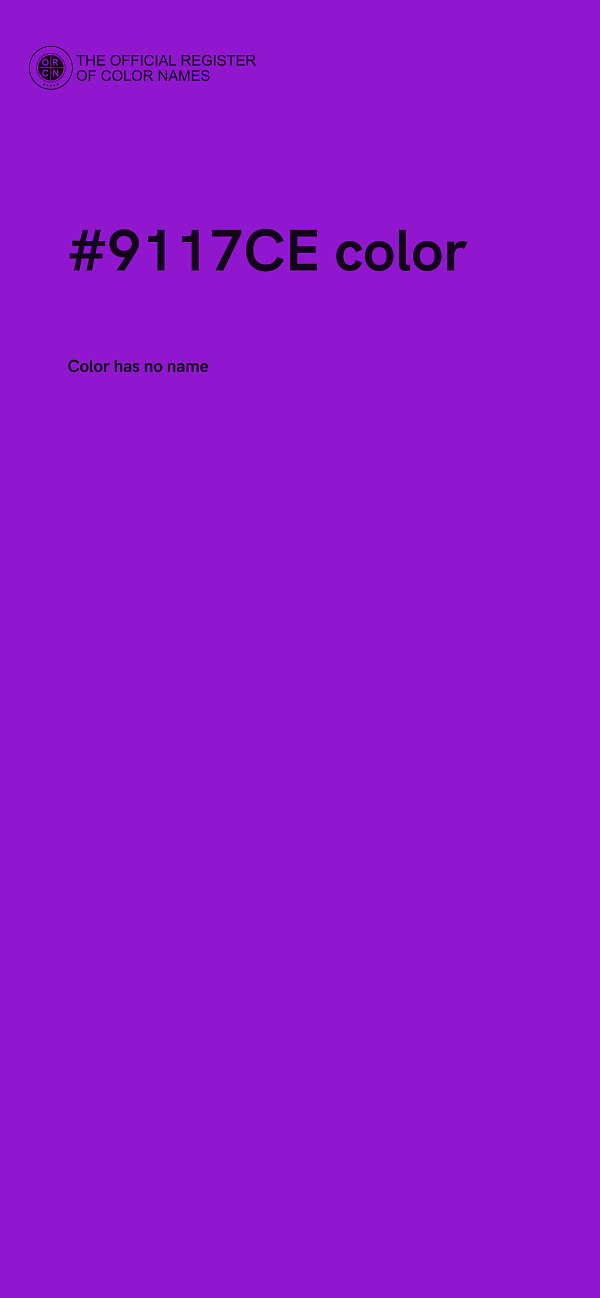 #9117CE color image