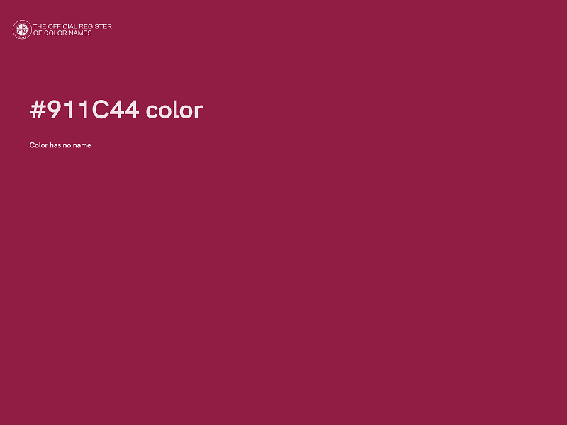 #911C44 color image