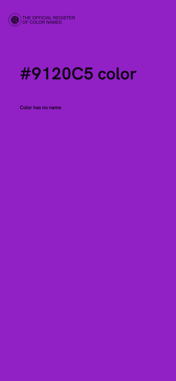 #9120C5 color image