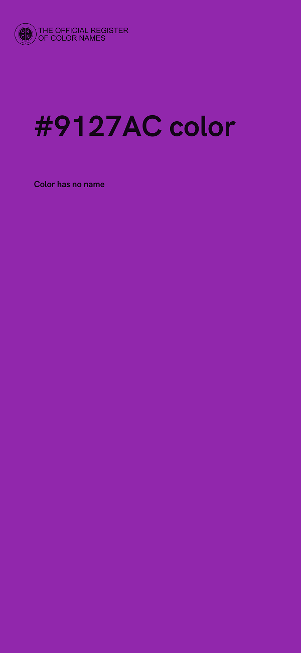 #9127AC color image