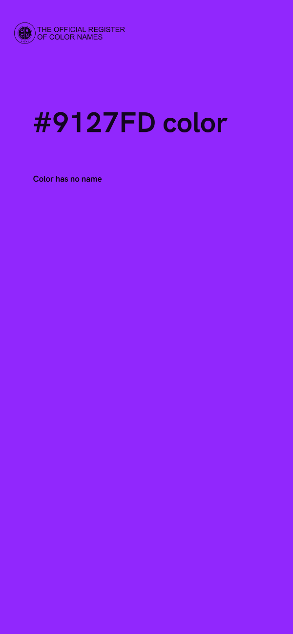 #9127FD color image