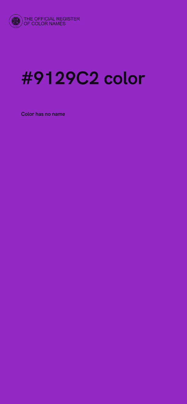 #9129C2 color image