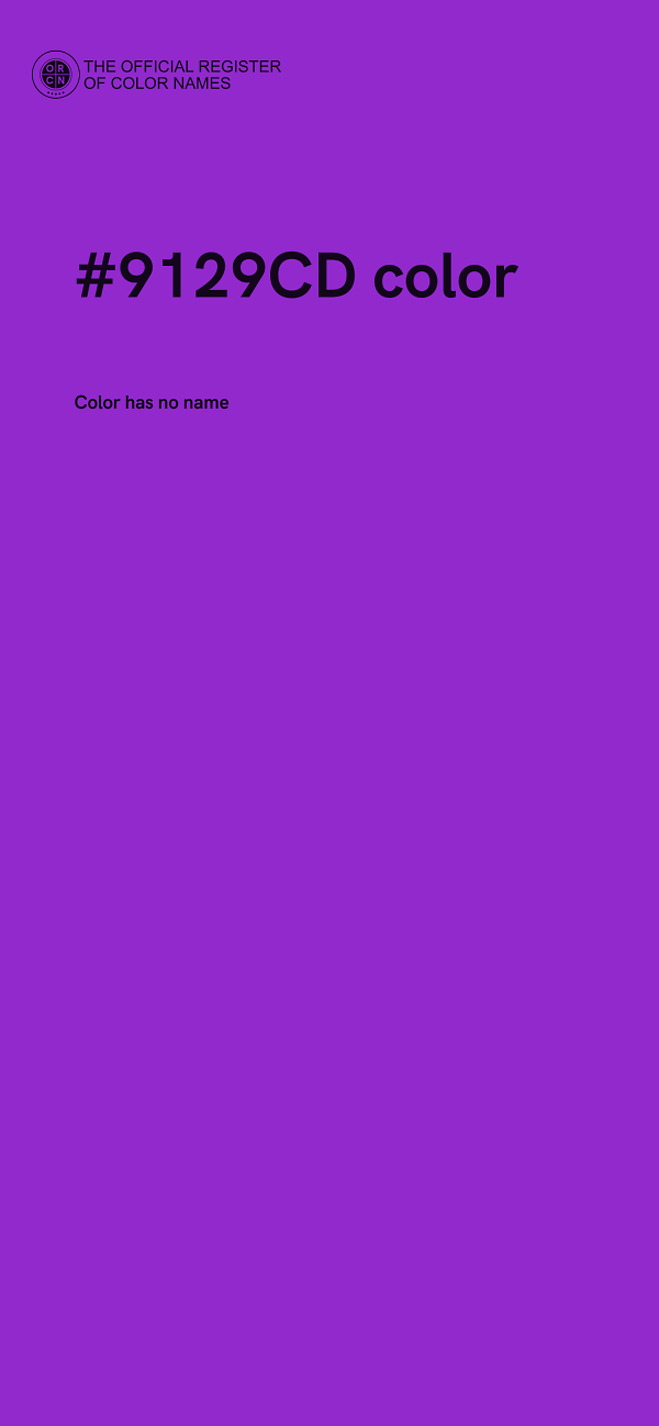#9129CD color image