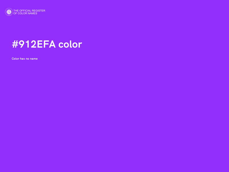 #912EFA color image