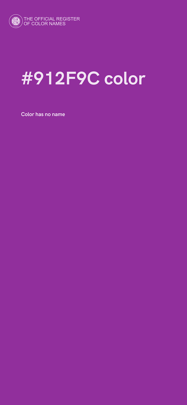 #912F9C color image