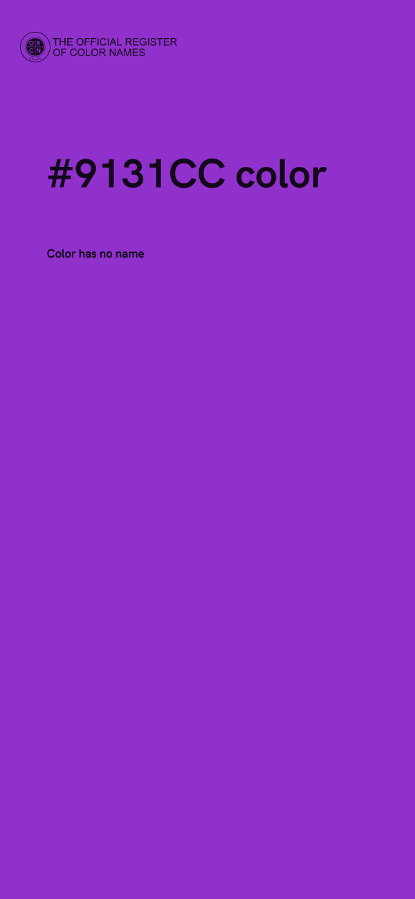 #9131CC color image