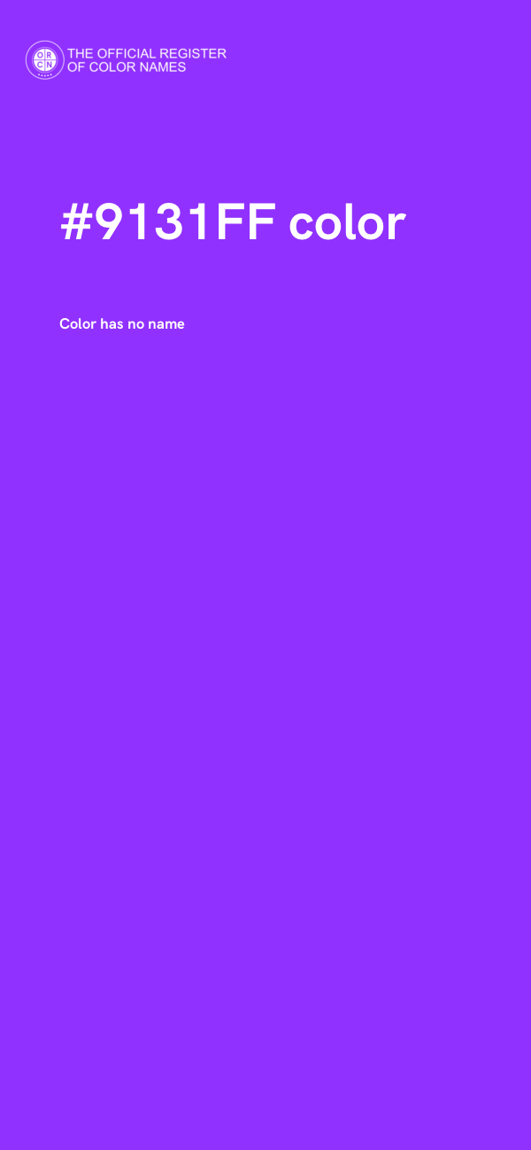 #9131FF color image