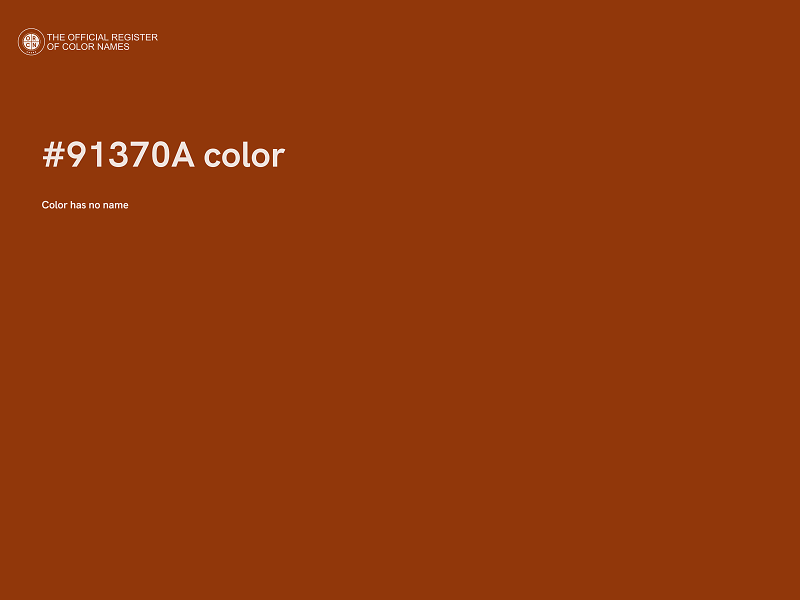 #91370A color image