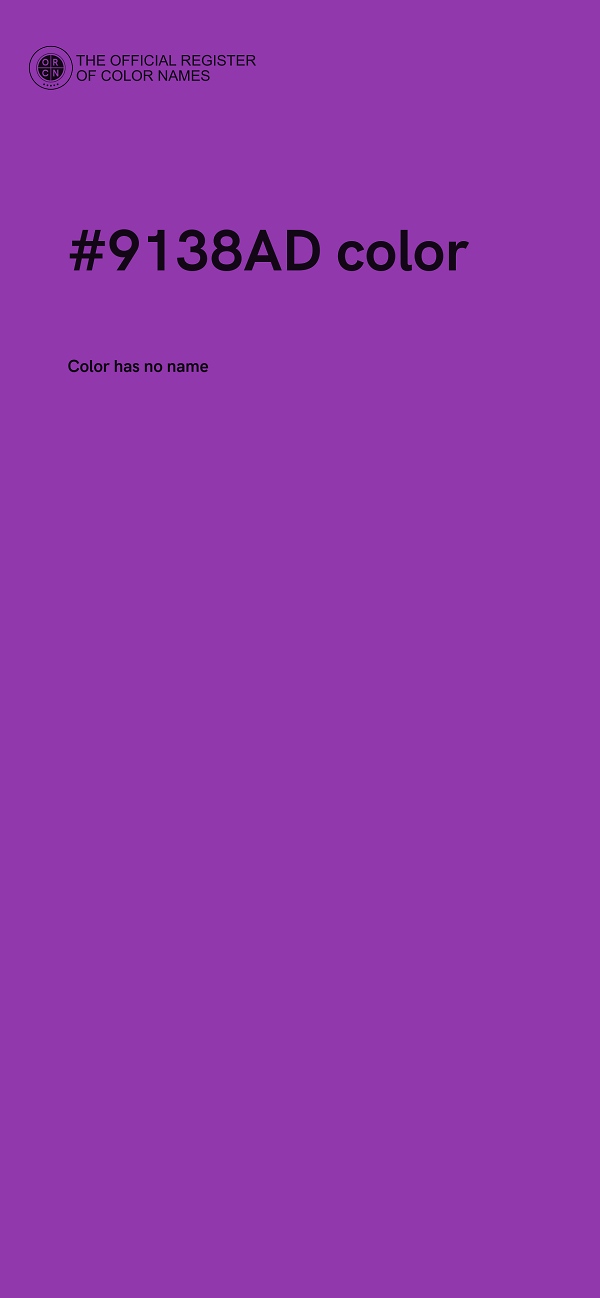 #9138AD color image