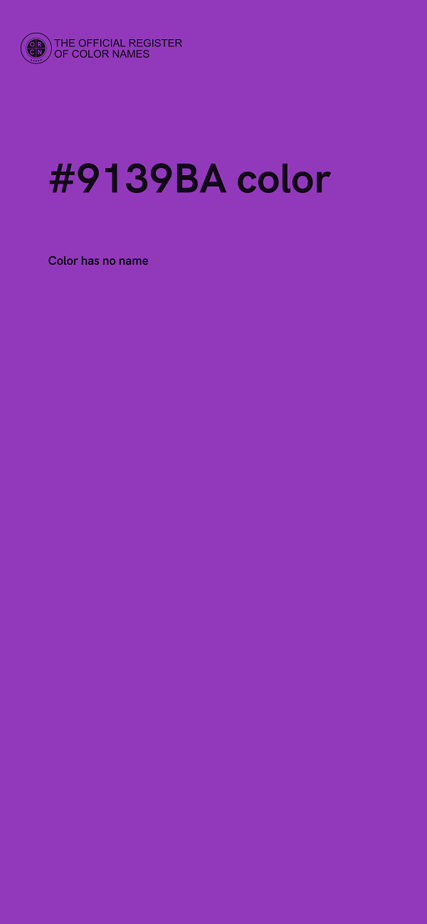 #9139BA color image