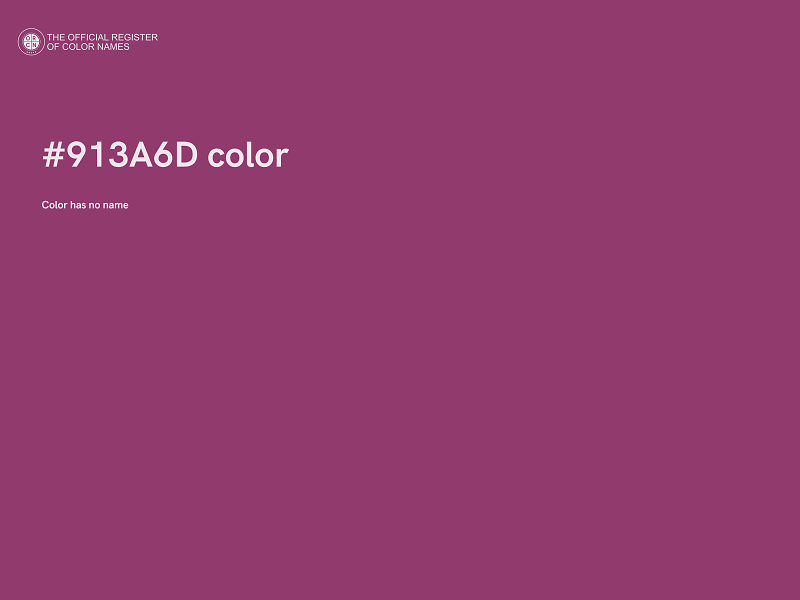 #913A6D color image