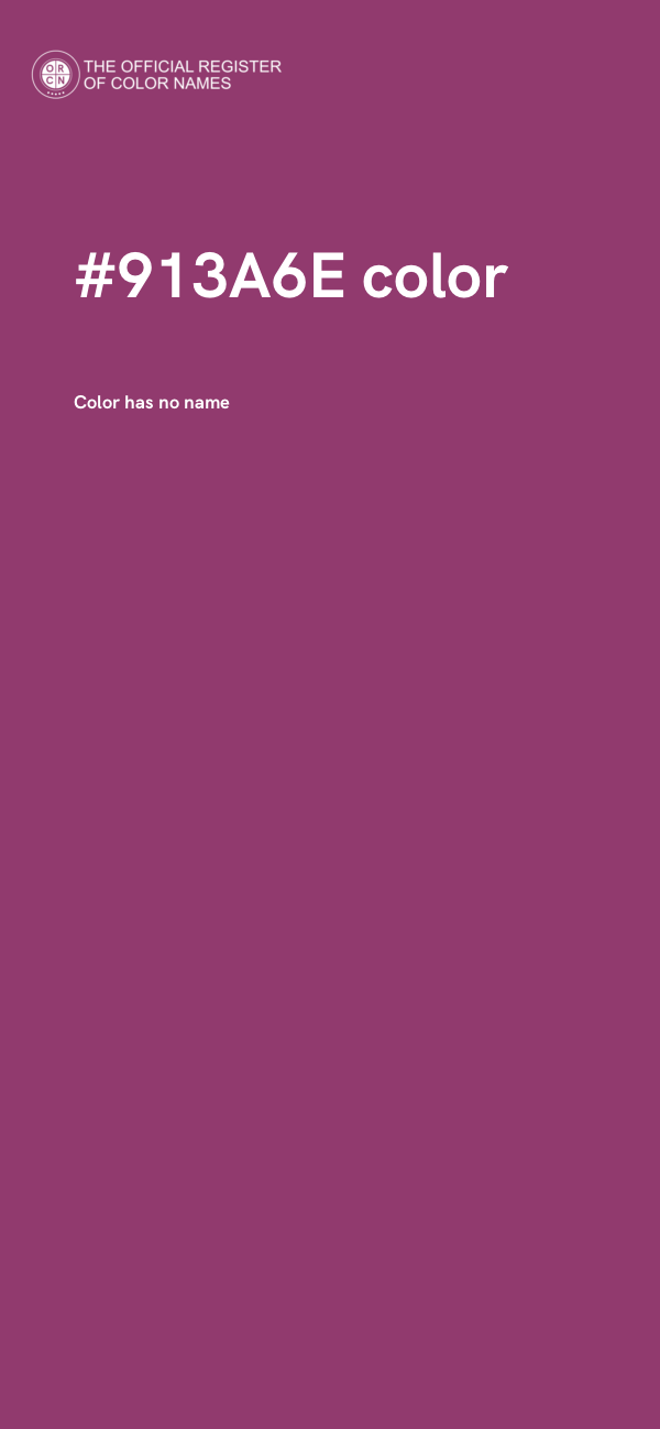 #913A6E color image