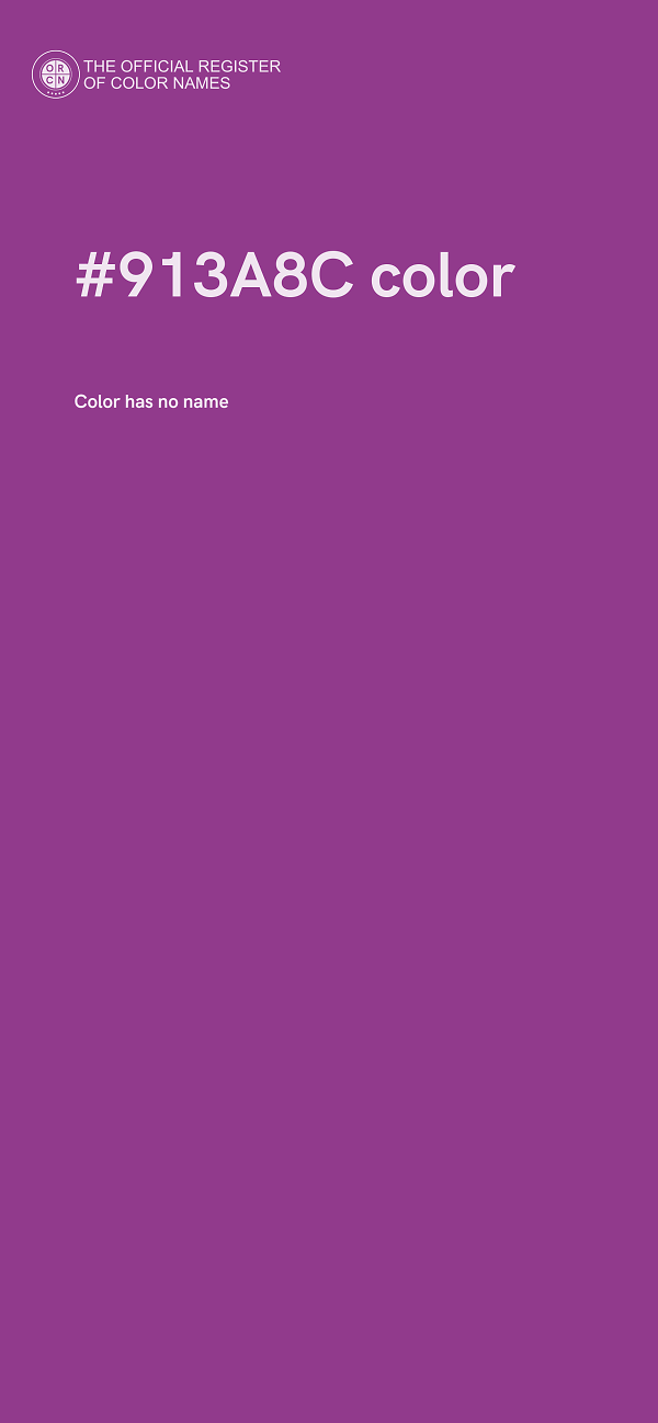 #913A8C color image