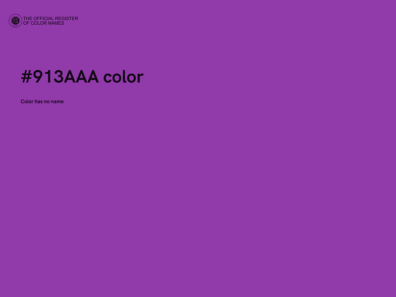 #913AAA color image