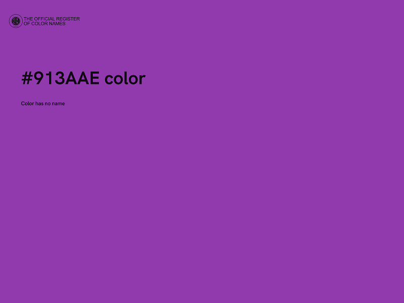 #913AAE color image