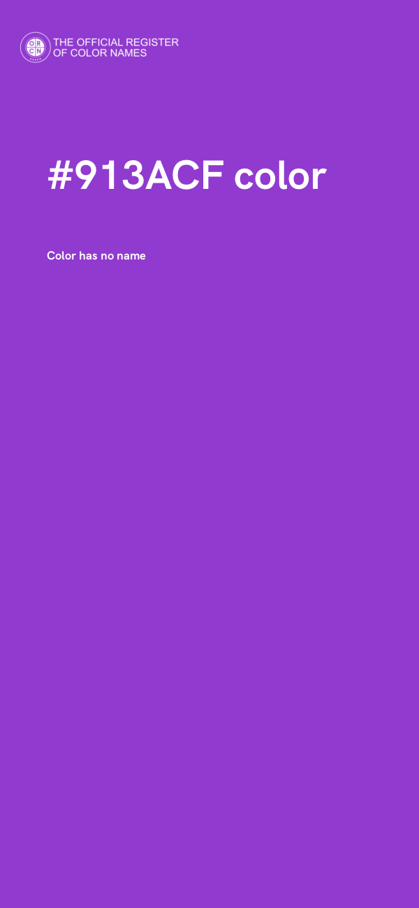 #913ACF color image