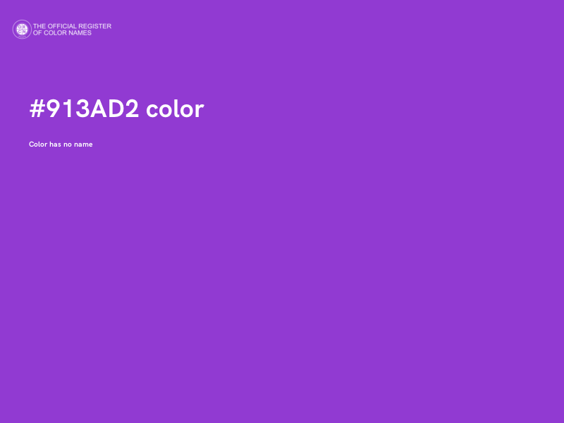 #913AD2 color image