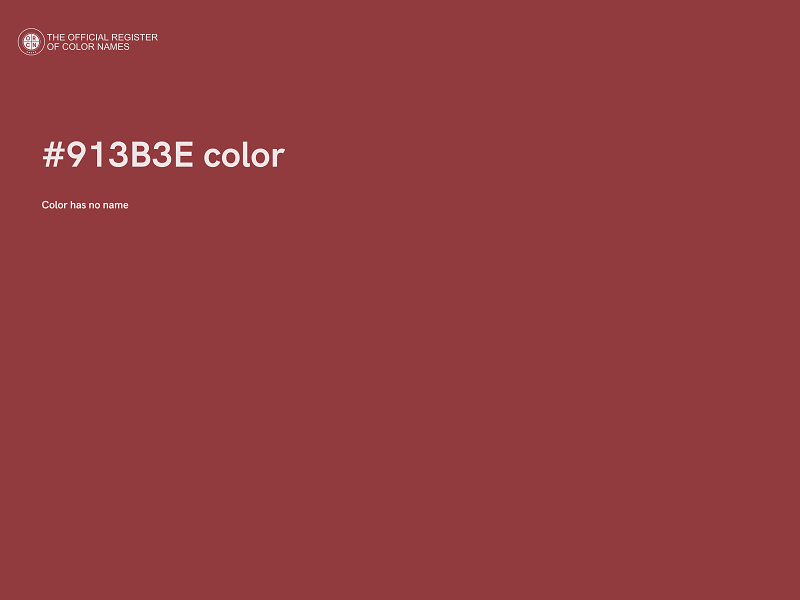 #913B3E color image